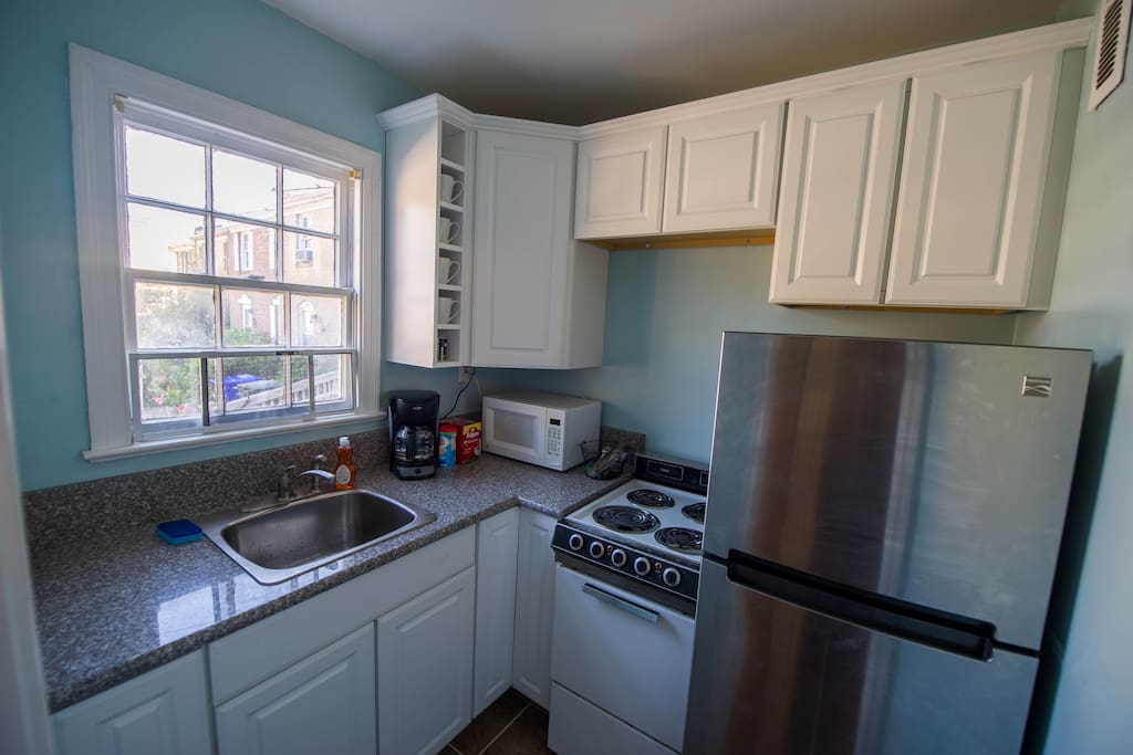 Newly renovated kitchen