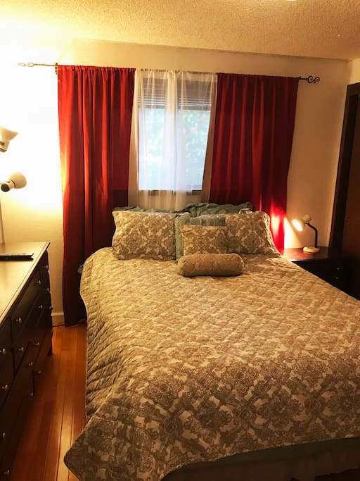 The bedroom