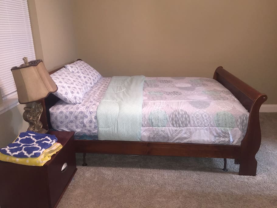 Master bedroom bed