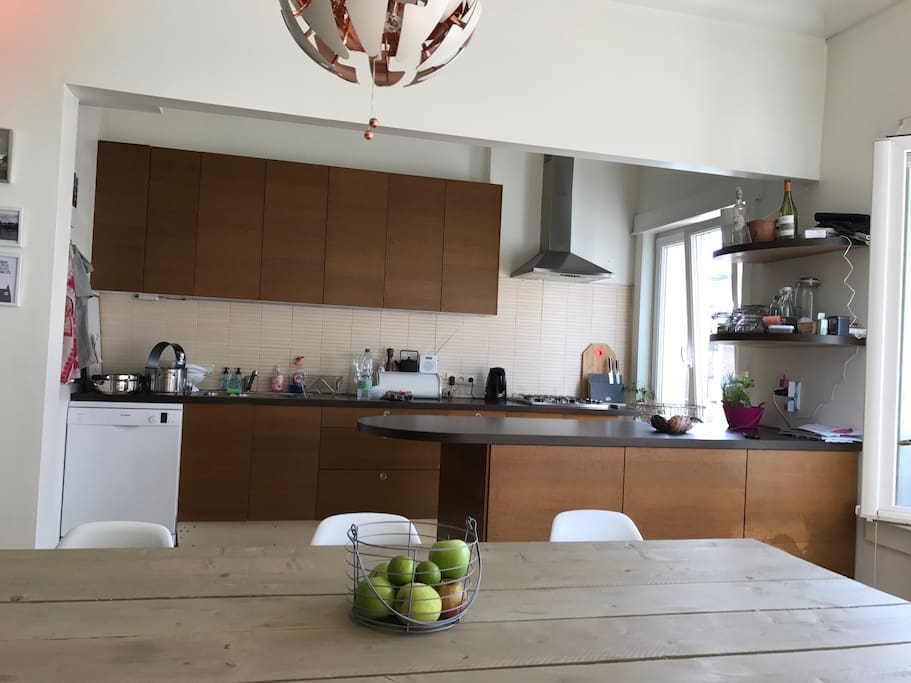 Well equipped kitchen
