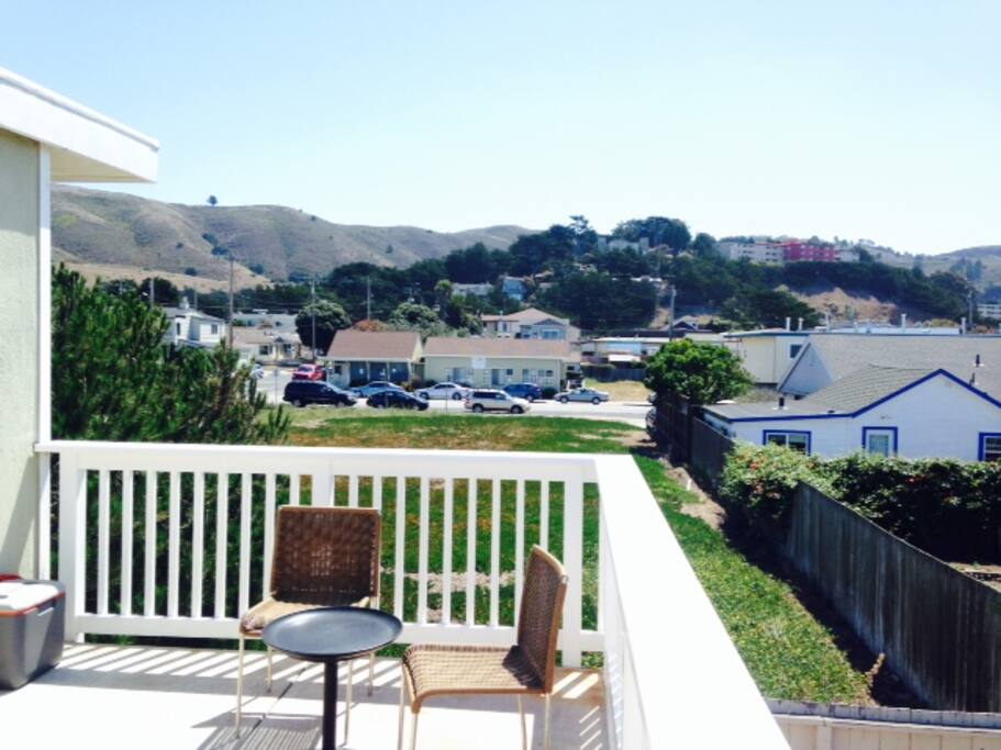 Views of the Hills from the deck