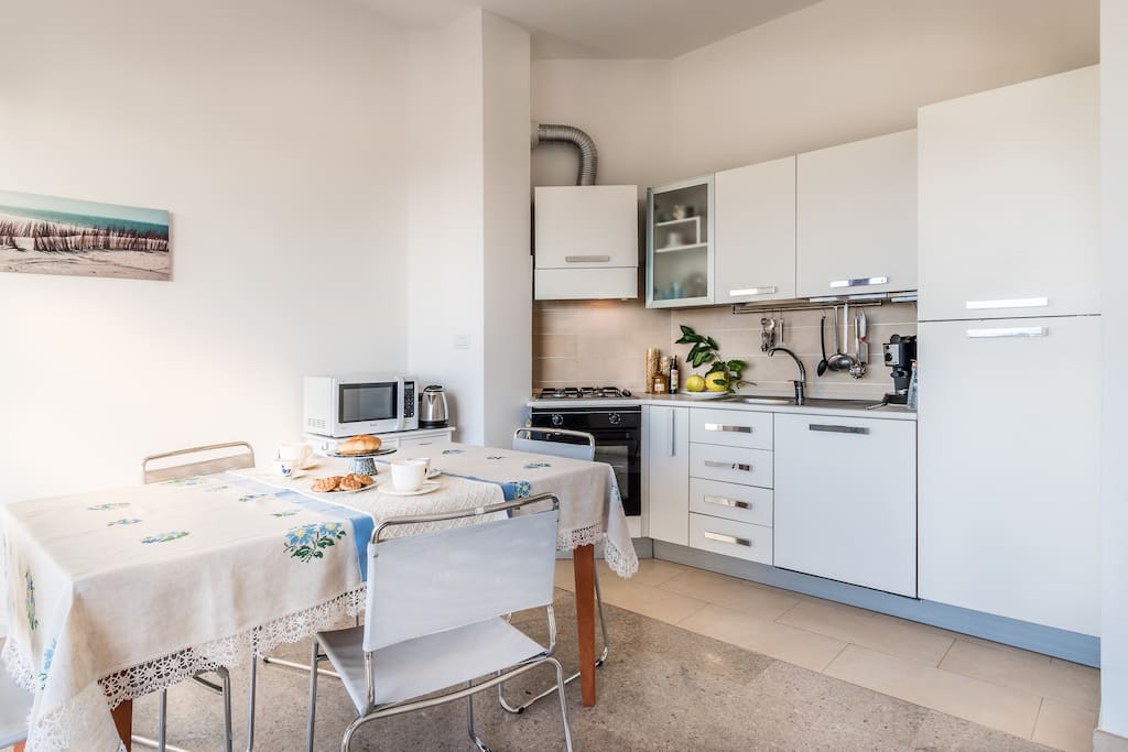 Living room with Kitchenette