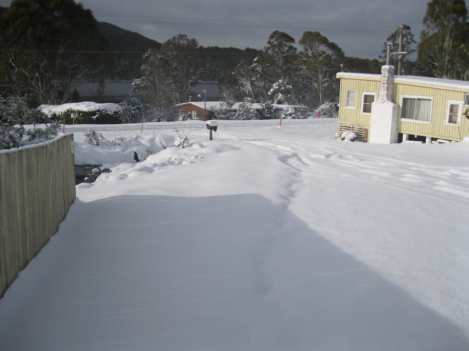Winter at Bradys Lake