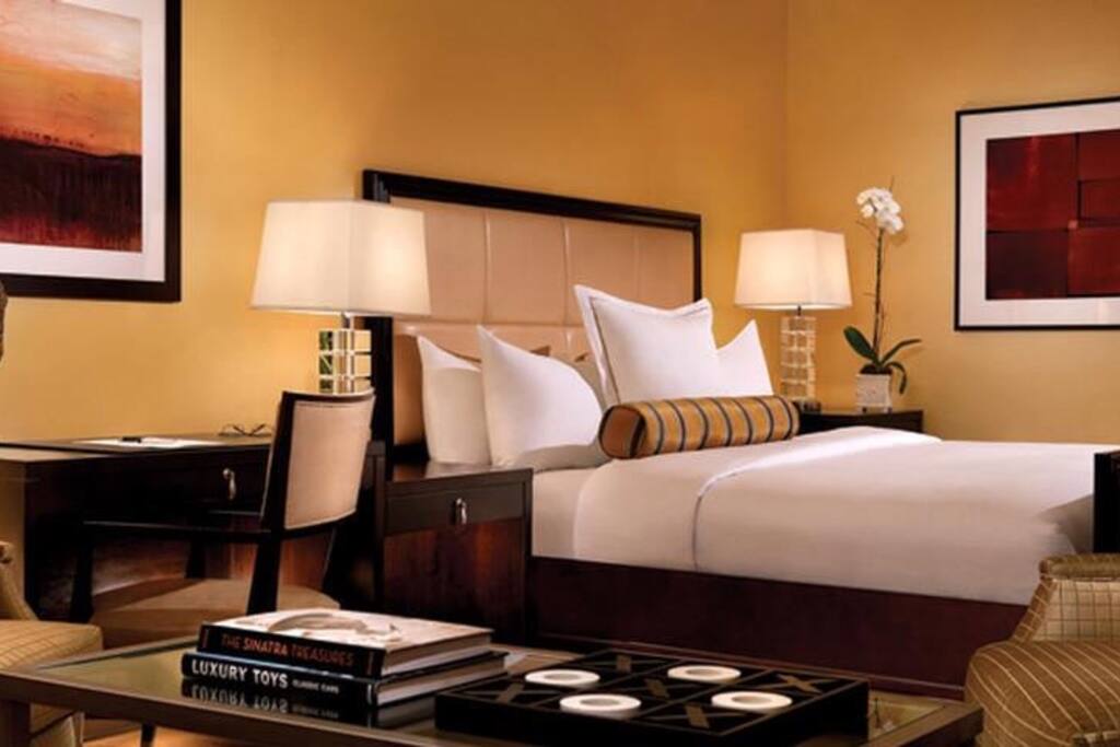 Your bed is super plush.