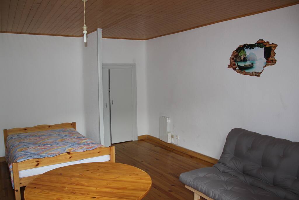espace de vie, chambre