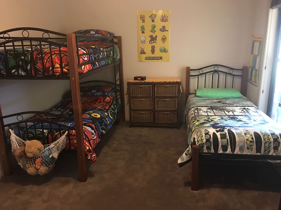 Bedroom 3 - triple room - max 3 guests