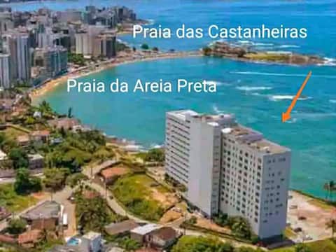 Airbnb em destaque: Sea View + Comfort + Functionality & Good Wi-Fi em Vitória