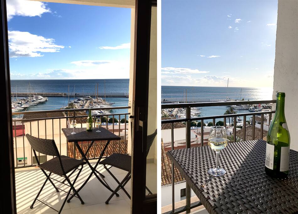 The balcony