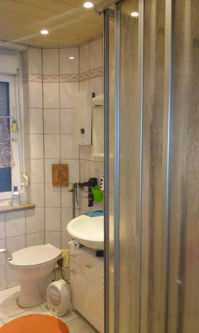 bathroom with shower