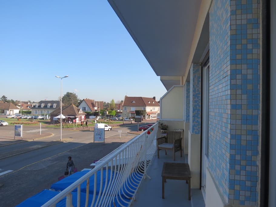 Vue balcon côté ville