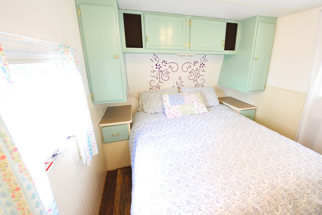 Your bedroom (we provide sheets and towels)