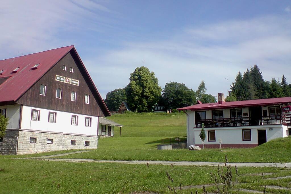 Pohled na penzion