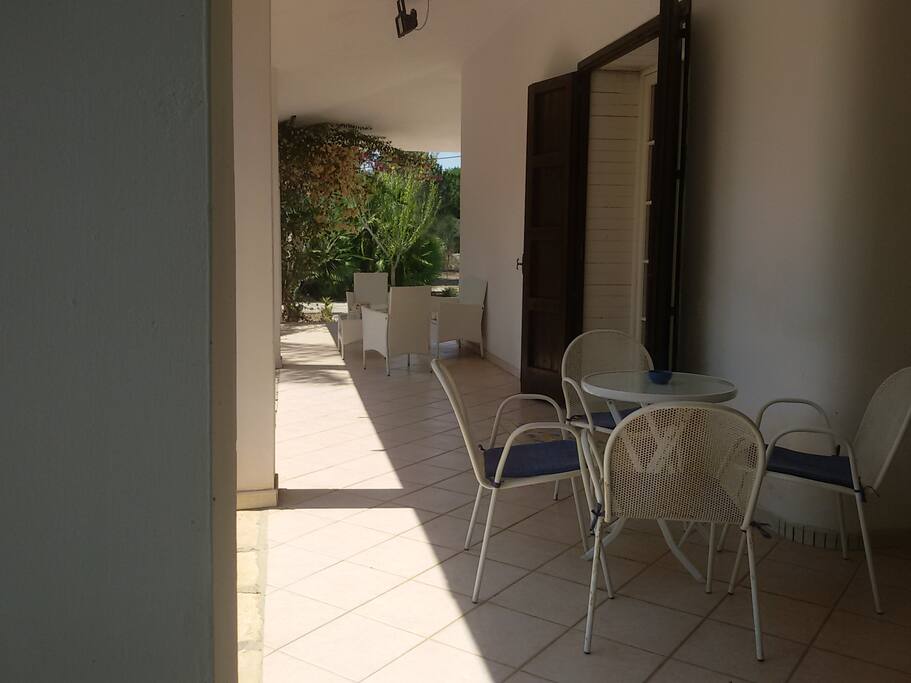 portico della sala colazioni