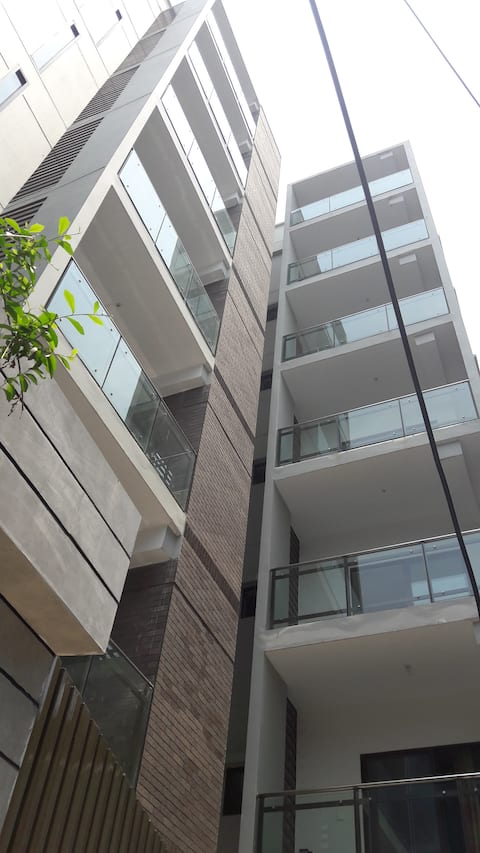 Light bright airy stylish Apt & safe peaceful stay