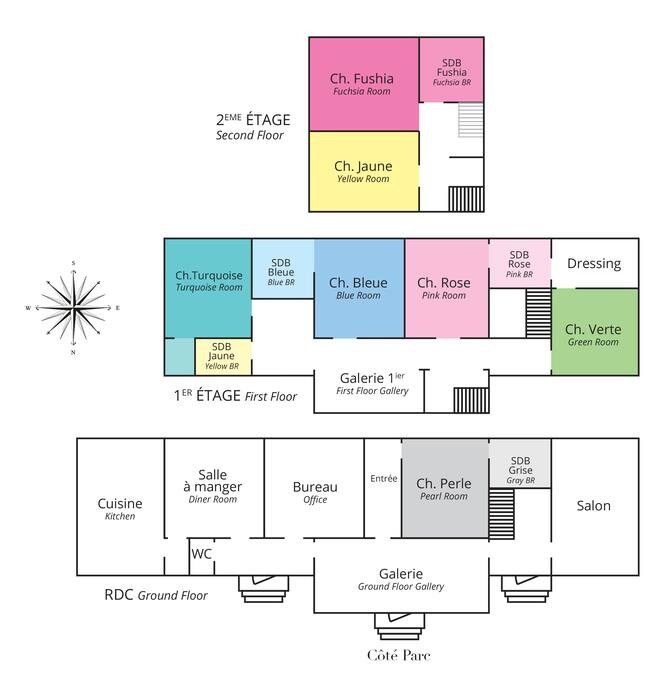 7 bedrooms and 5 bathrooms with all confort