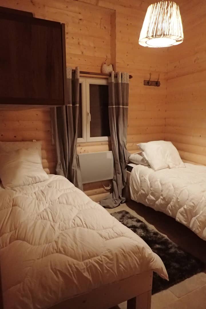 chambre avec 2 lits jumeaux  version séparés