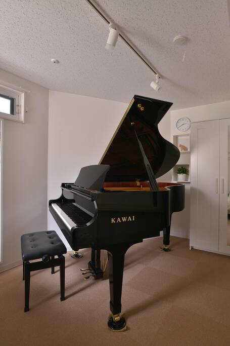 Feel free to play the piano!