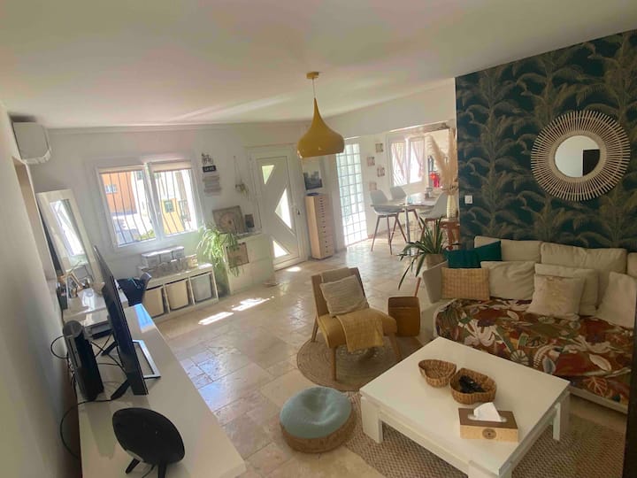 Belle Maison De Hameau Avec Terrasse De Toit - Six-Fours-les-Plages