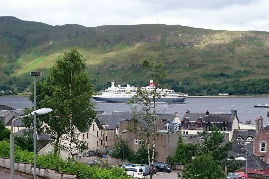 View from Room 3 window