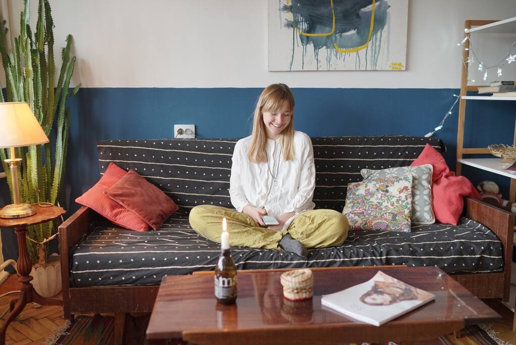 smiling and waiting for my beloved guests ,)