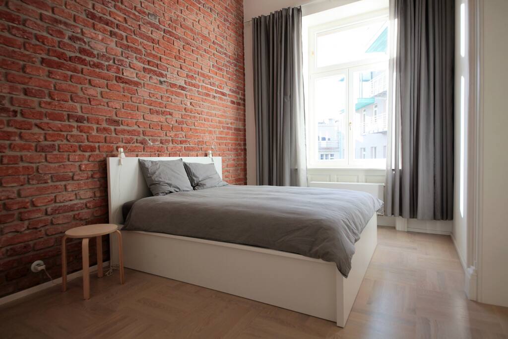 Bedroom with double bed