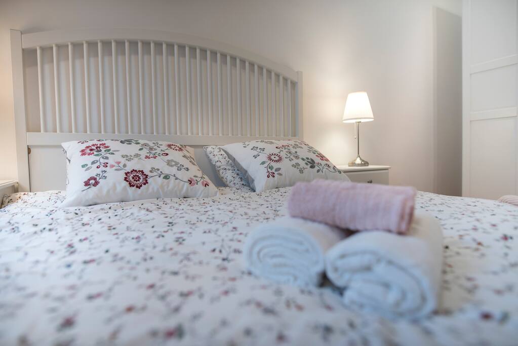 Dream away like royalty in your own private flat.