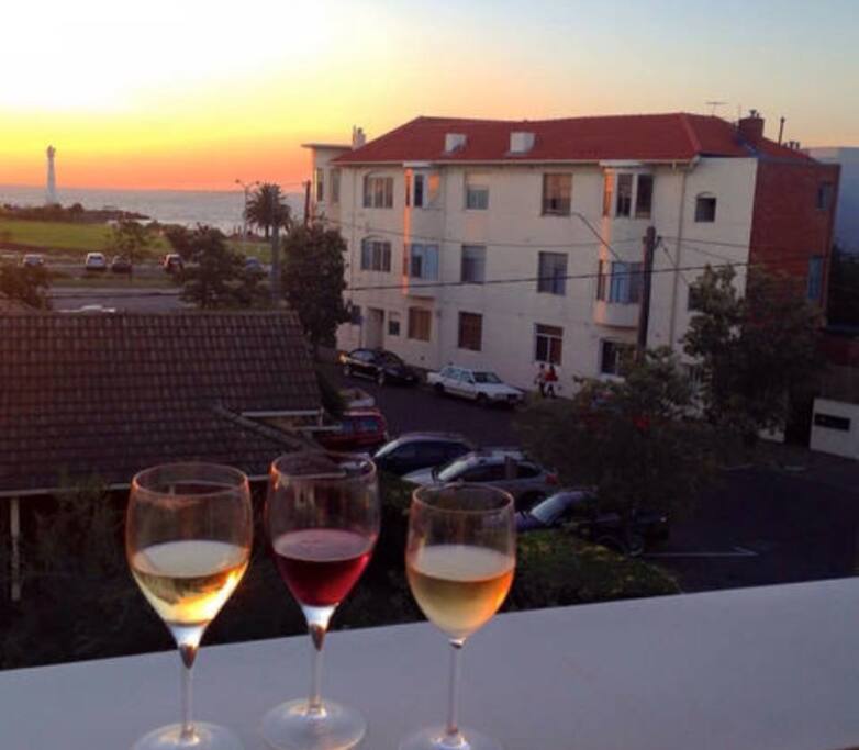 Watch the sunset from your window