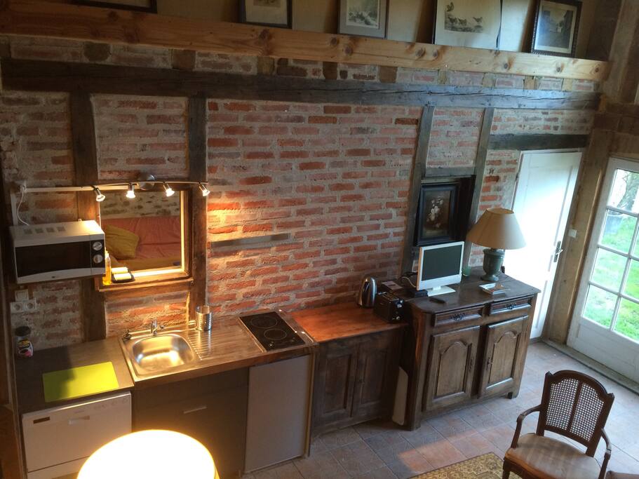 Kitchenette dans séjour