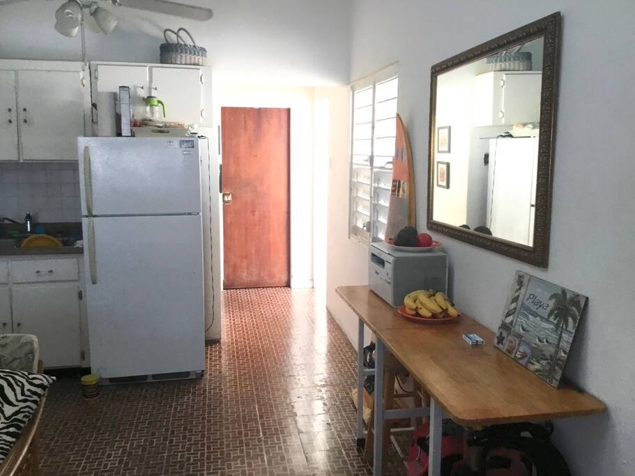 Leaving room and kitchen