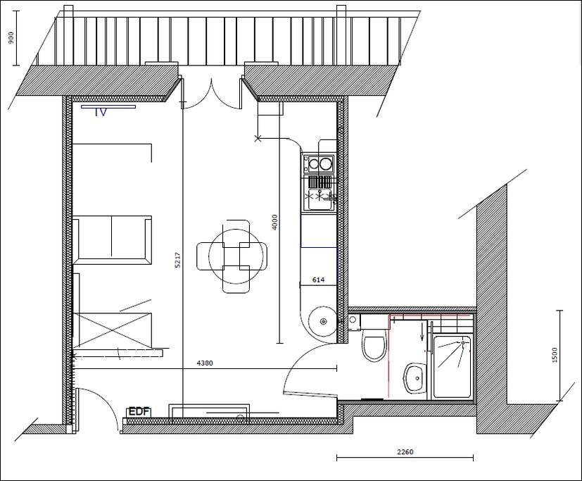 plan du studio