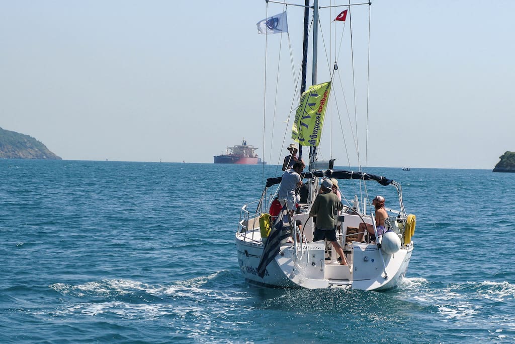 Sailing on the Sea