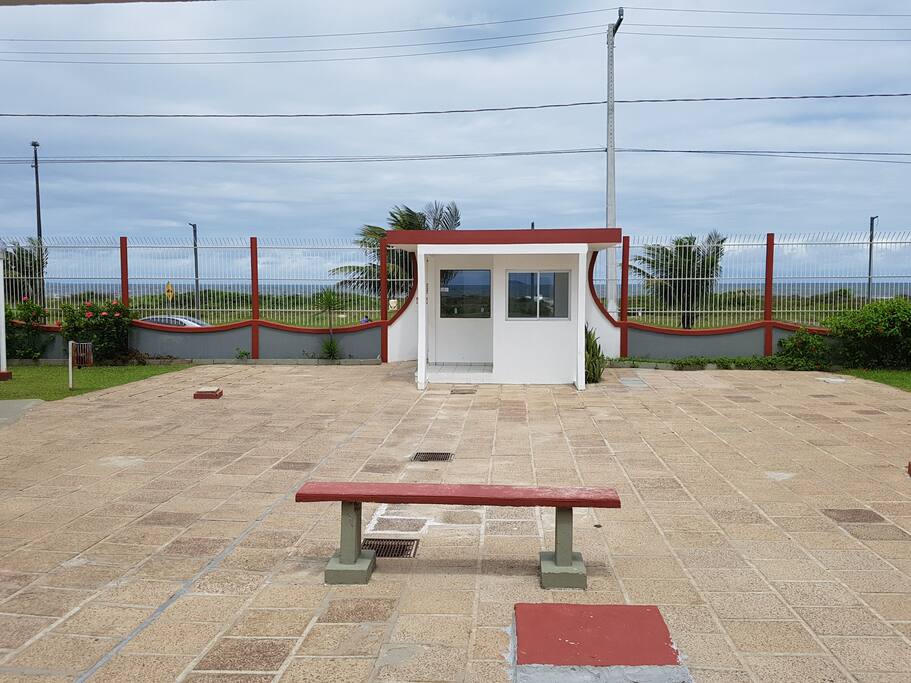 Portaria do condomínio