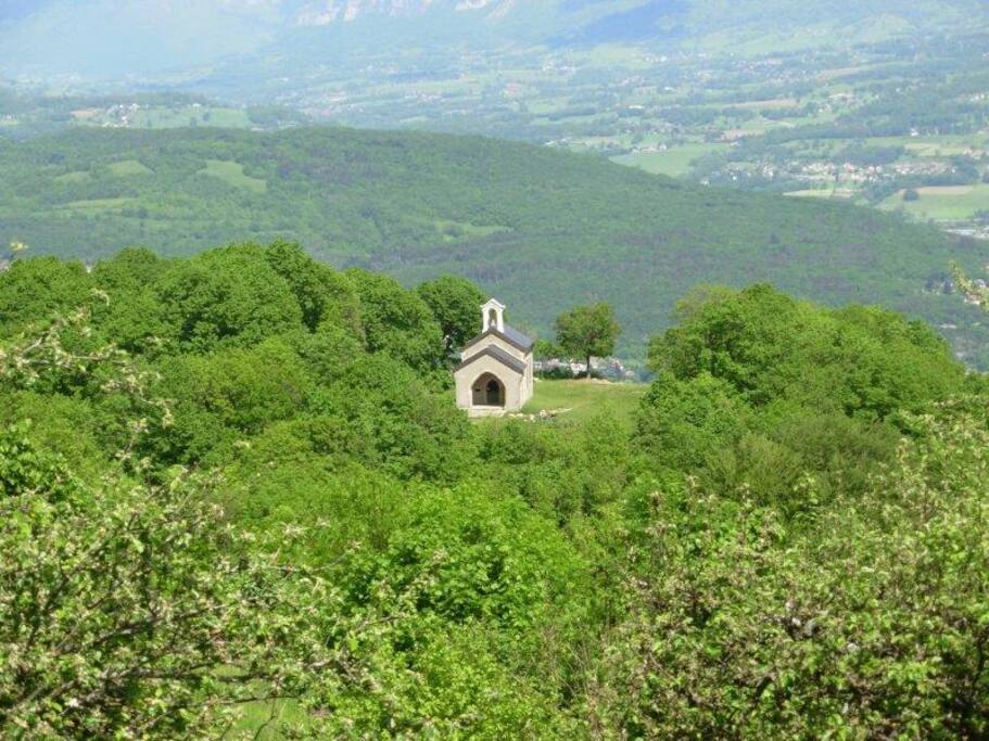 la chapelle de l'étoile, dans notre village