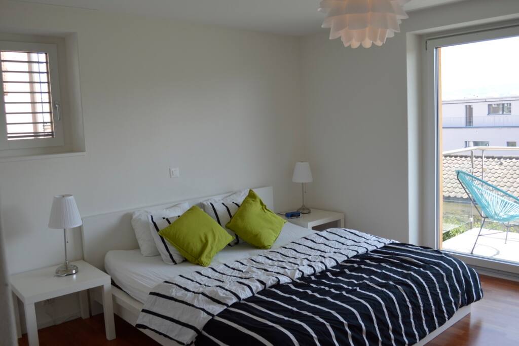 Ensuite double bedroom with balcony