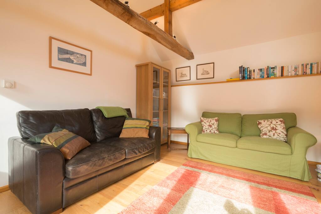 Books for all ages and comfy sofas