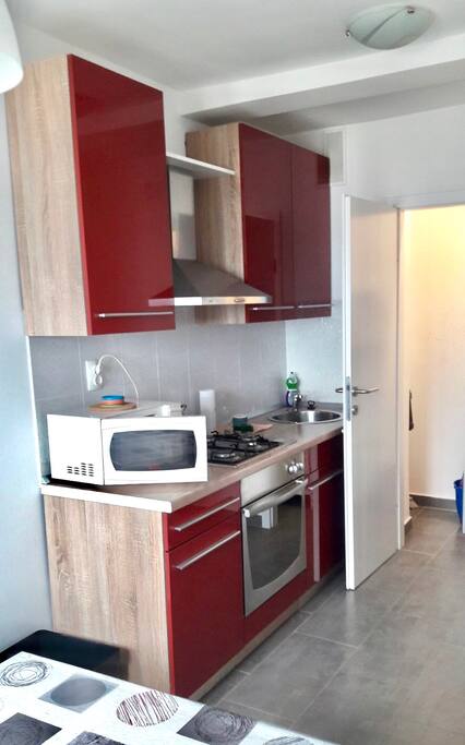 Fully equipped kitchen