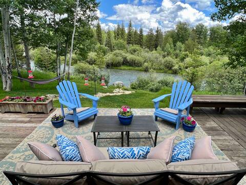 Creekside Paradise in Wilson Wyoming