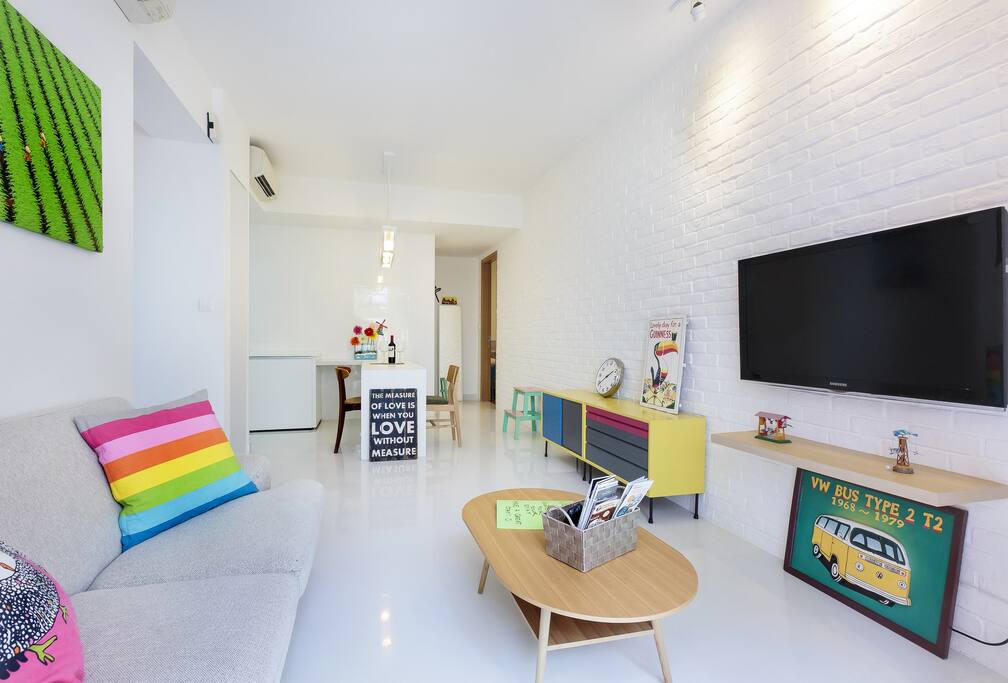 Spacious, bright and clean to allow you to relax after a day of sightseeing.