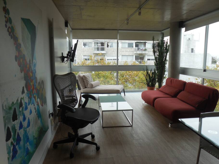 Relaxing environment. If you get bored, TV and hifi audio system available.