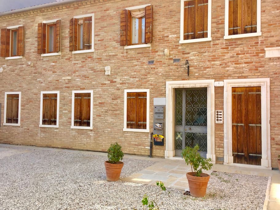 Casa Zitina from the courtyard