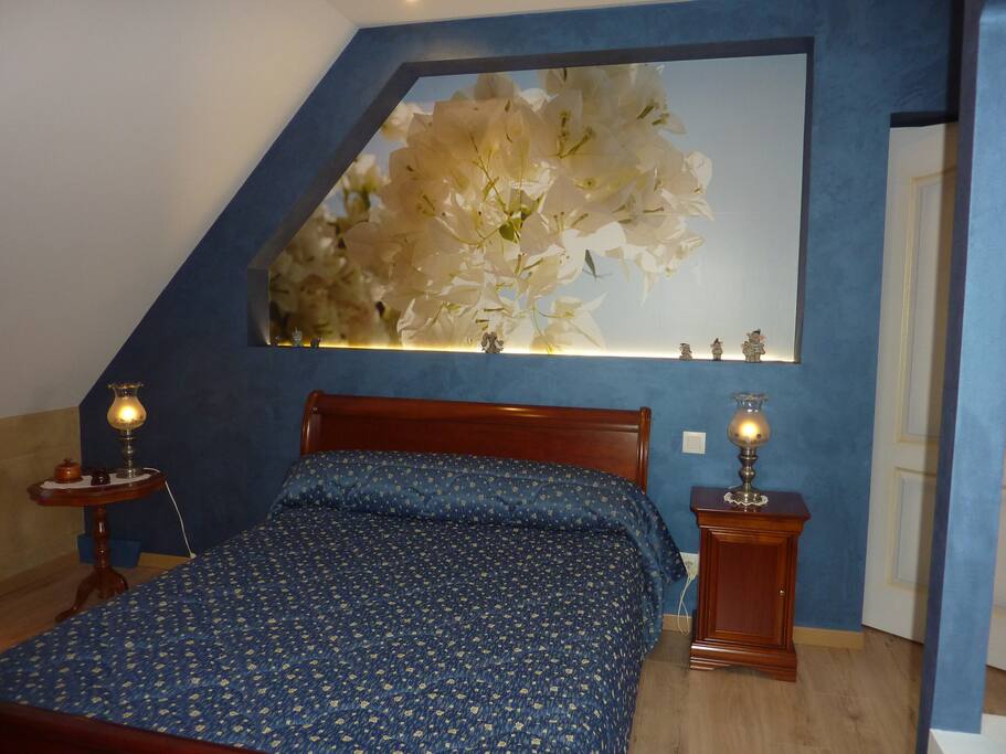 chambre bleue