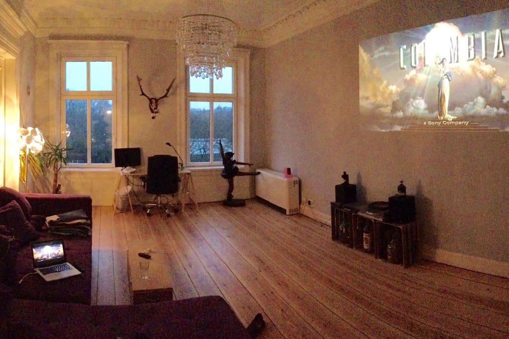 schönes, geräumiges Wohnzimmer