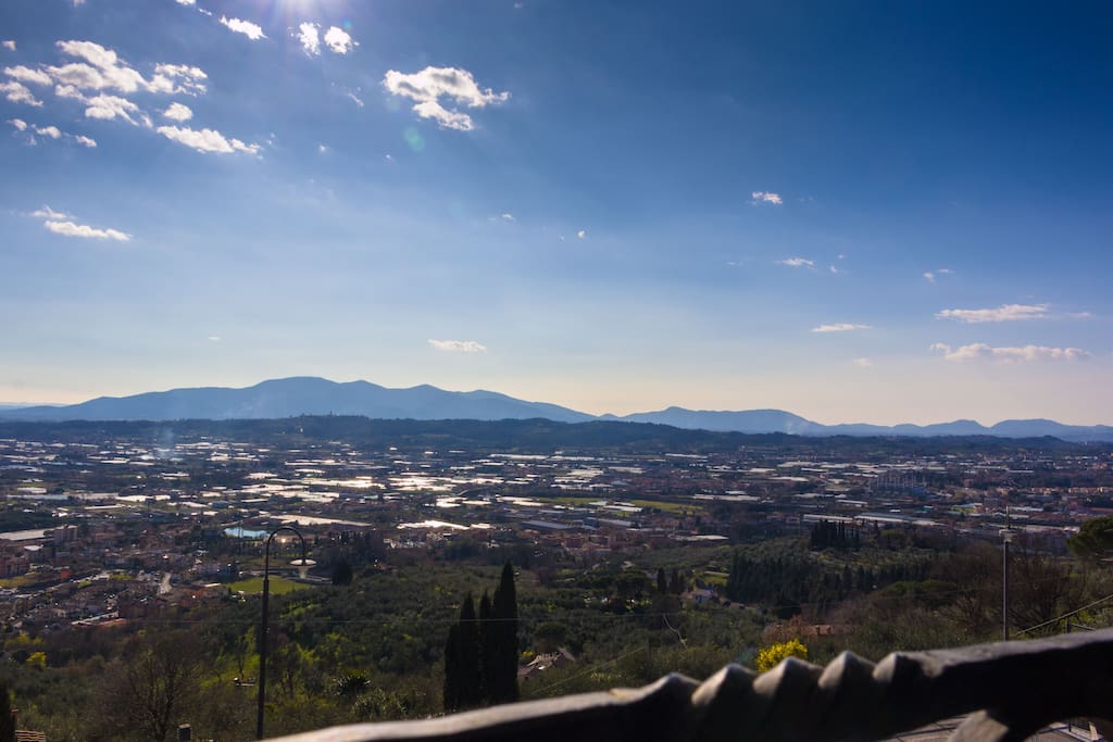 Vista dalla camera