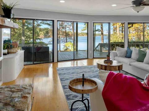 Lakefront retreat; Starlink, new appliances.