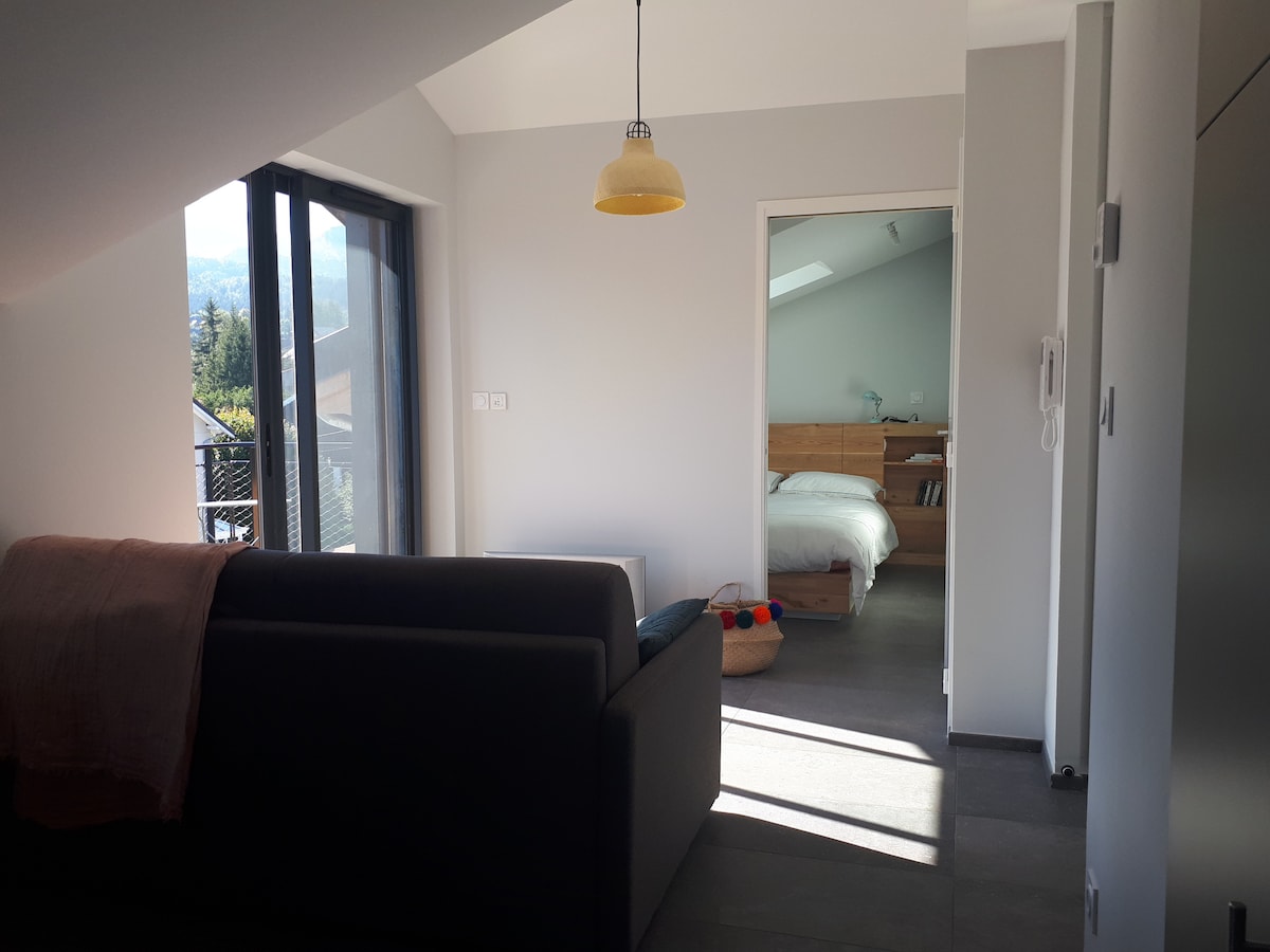 Popular Airbnb listing: Charming apartment with balcony in Villard-de-Lans in Villard De Lans