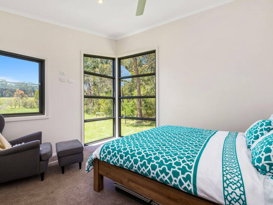 bedroom with king bed