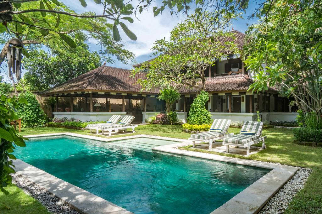 Pool and Villa Overview