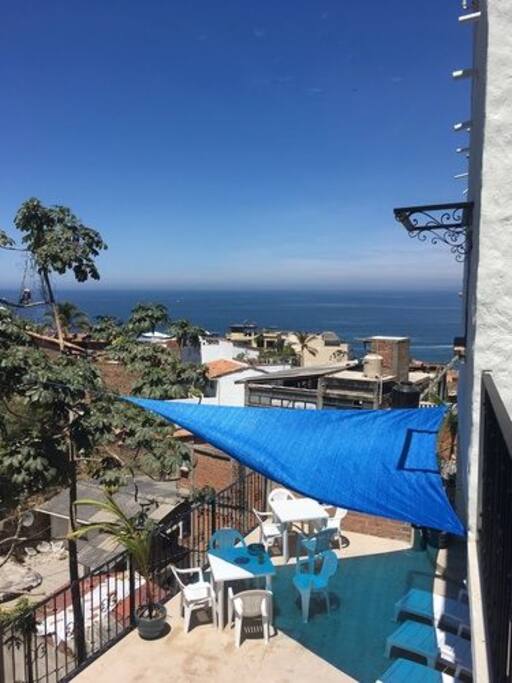 Beautiful ocean views from every unit, and the pool deck.