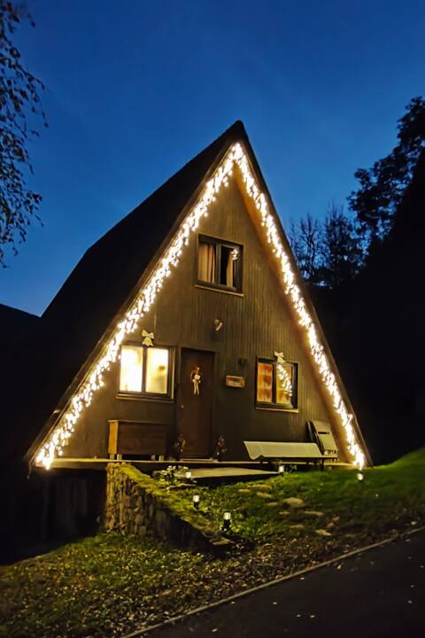 mountain chalet, 6 pers. Air conditioning. parking