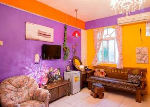  family room with balcony
